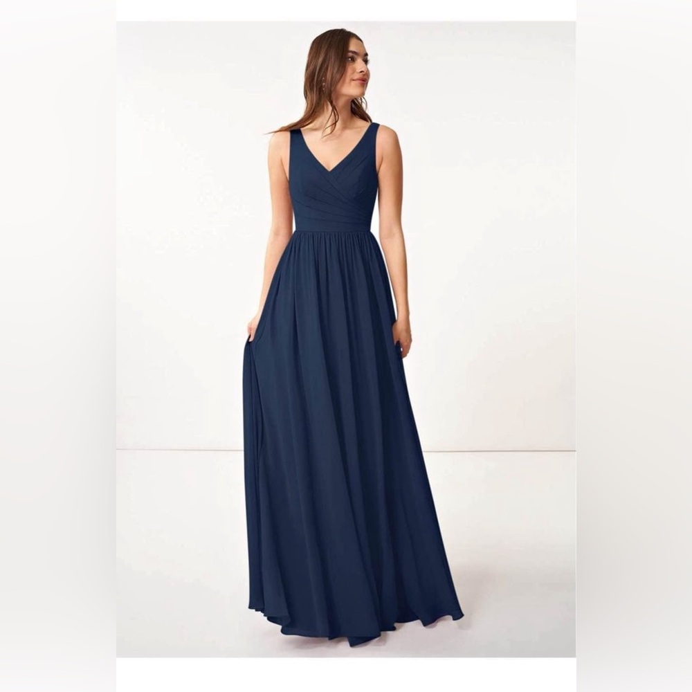 Azazie Bridesmaid Dress - Dark Navy